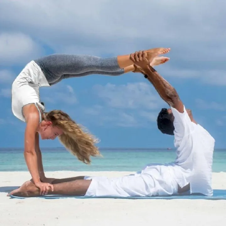 Yoga at Finolhu